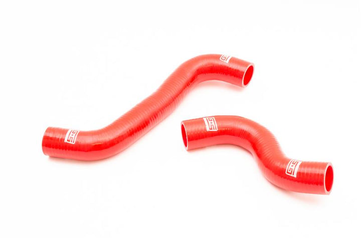 GrimmSpeed 15-17 Subaru WRX / 14-17 Subaru Forester XT Radiator Hose Kit - Red - Bull Strap