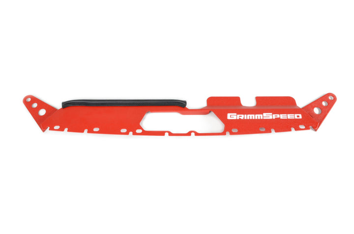 GrimmSpeed 15+ Subaru WRX/STI Radiator Shroud  - Red - Bull Strap