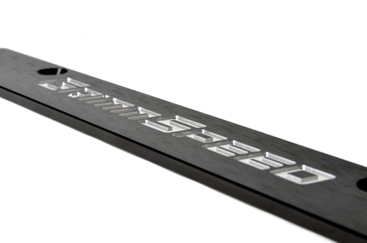 GrimmSpeed 2015+ Subaru Impreza/WRX/STi License Plate Delete Plate - Bull Strap