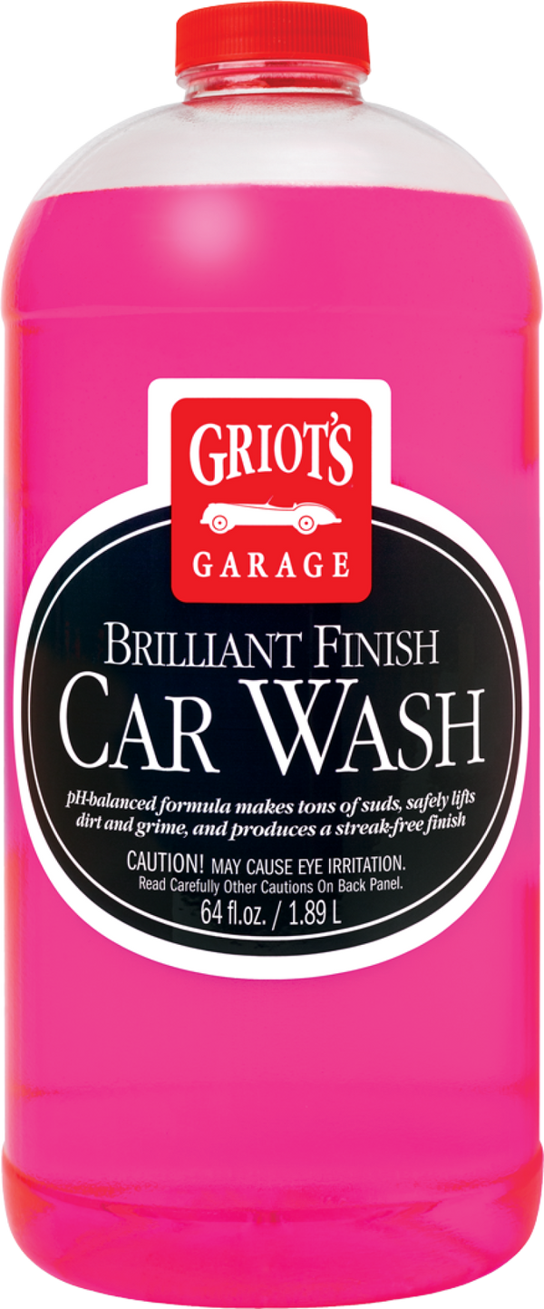 Griots Garage Brilliant Finish Car Wash - 64oz - Bull Strap