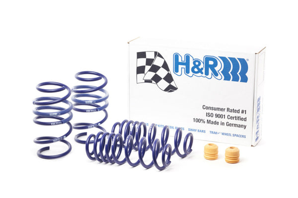 H&R 15-16 Volkswagen Golf TDI MK7 Sport Spring (Torsion Beam Axle Rear Susp. Only) - Bull Strap