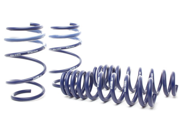 H&R 19-22 BMW 330i xDrive Sedan/M340i xDrive Sedan (AWD) G20 Sport Spring (Incl. Adaptive Susp.) - Bull Strap