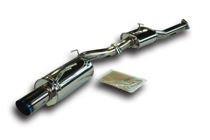 HKS 00-09 S2000 Hi Power Racing Version Exhaust w/ Ti Tip (SUS304 NO COATING) - Bull Strap