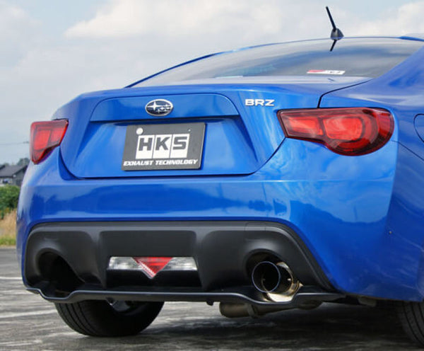 HKS 12-21 Scion/Toyota FRS/86  Hi-Power Single Racing V1 (SUS304 NO COATING) - Bull Strap