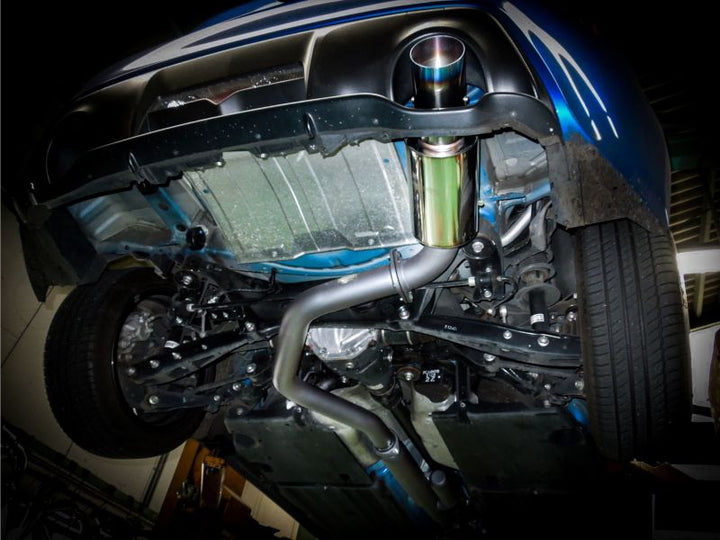 HKS 12-21 Scion/Toyota FRS/86  Hi-Power Single Racing V1 (SUS304 NO COATING) - Bull Strap