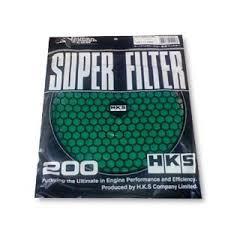 HKS 3 Layer Dry 200mm Green Replacement Filter Element - Bull Strap