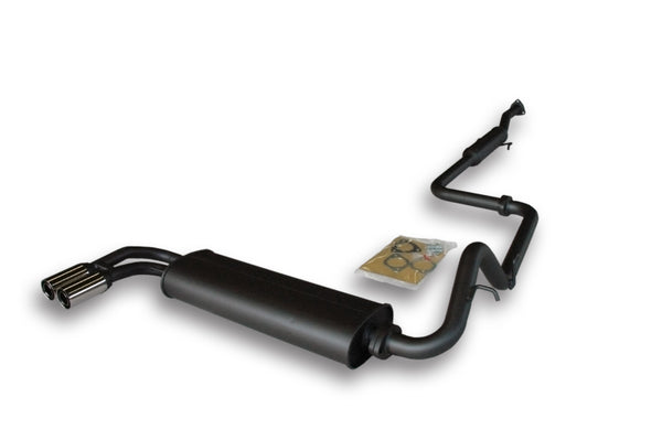 HKS 88-91 Honda Civic Si Hatchback Sport Exhaust - Bull Strap