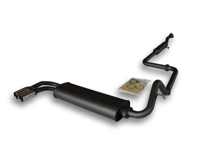 HKS 88-91 Honda Civic Si Hatchback Sport Exhaust - Bull Strap