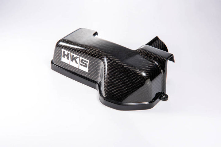 HKS Carbon Timing Belt Cover 2JZ-GTE VVT-i Only - Bull Strap
