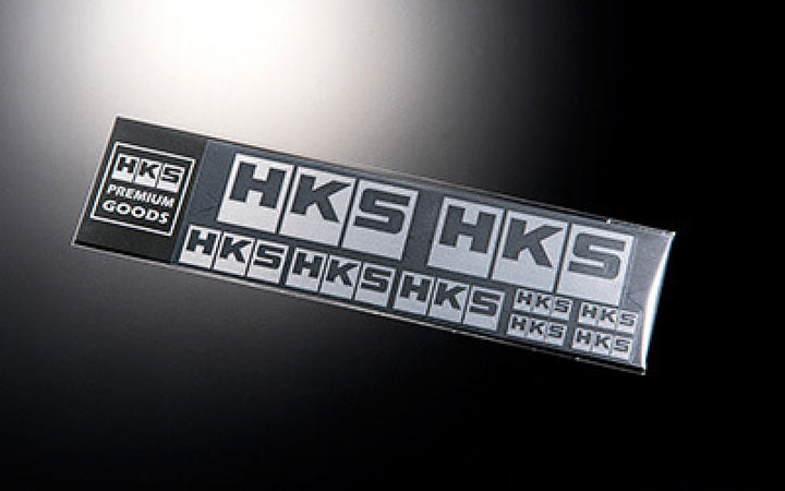 HKS HKS METAL LOGO STICKER - Bull Strap