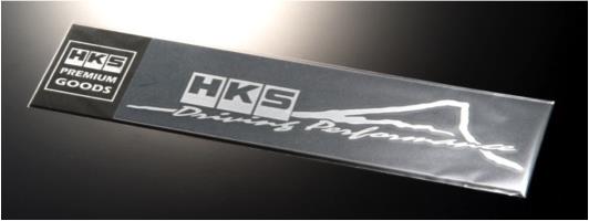 HKS HKS STICKER FUJIYAMA SILVER - Bull Strap