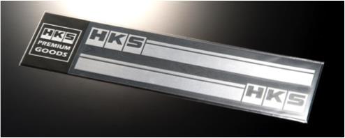 HKS HKS STICKER stripe SILVER - Bull Strap