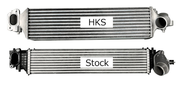 HKS Intercooler Kit w/o Piping Civic Type R FK8 K20C - Bull Strap