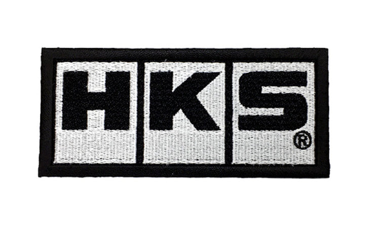 HKS PATCH HKS W105 WHITE - Bull Strap