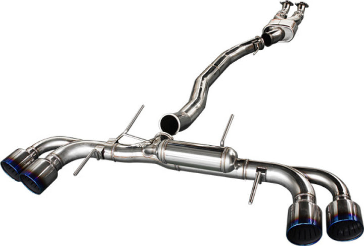 HKS RACING MUFFLER R35 GT-R w/ SILENCER - Bull Strap