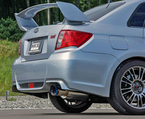 HKS RACING MUFFLER WRX STI SEDAN 11-14 USA - Bull Strap