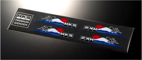 HKS STICKER - 4pc - Bull Strap