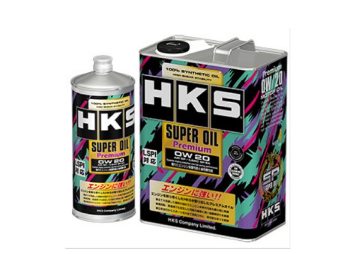 HKS SUPER OIL Premium API SP/ILSAC GF-6A 0W20 1L - Bull Strap