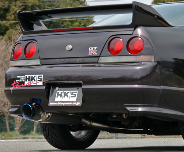 HKS SUPER TURBO MUFFLER BCNR33 RB26DETT - Bull Strap