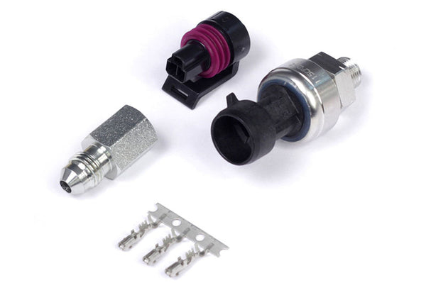 Haltech 150 PSI TI Fuel/Oil/Wastegate Pressure Sensor - Bull Strap