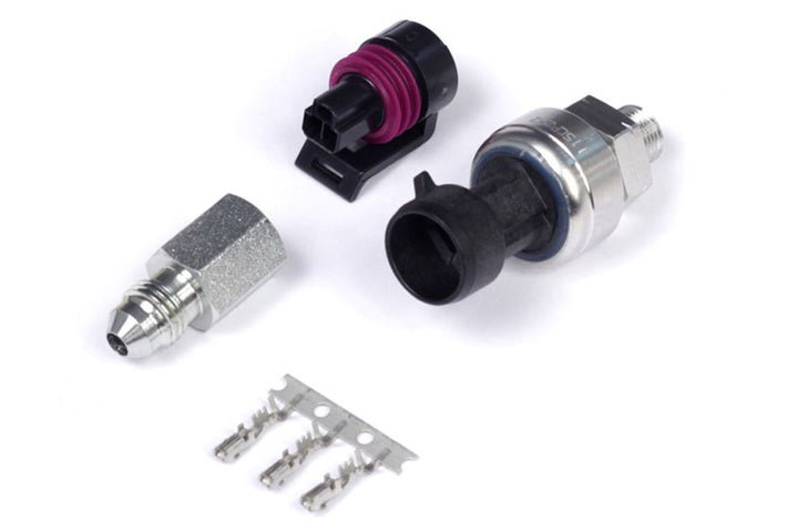 Haltech 250 PSI TI Fuel/Oil/Wastegate Pressure Sensor - Bull Strap