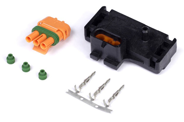 Haltech 3 Bar GM MAP Sensor w/Plug & Pins - Bull Strap