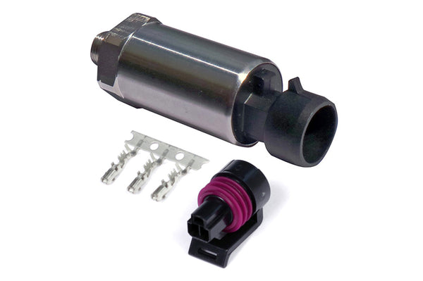 Haltech 5 Bar Motorsport Stainless Steel Diaphragm MAP Sensor 1/8 NPT w/Plug & Pins - Bull Strap