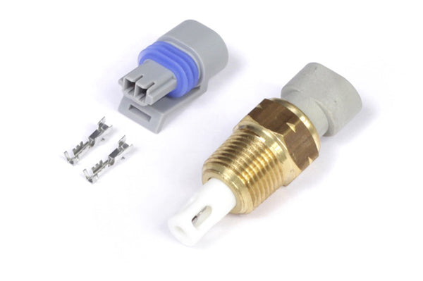 Haltech Air Temp Sensor 3/8 NPT 18 TPI (Incl Delphi Plug & Pins) - Bull Strap