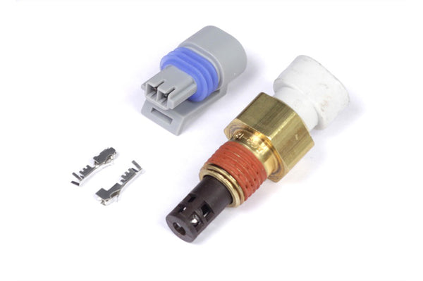 Haltech Air Temp Sensor M14 x 1.5 (Incl Delphi Plug & Pins) - Bull Strap