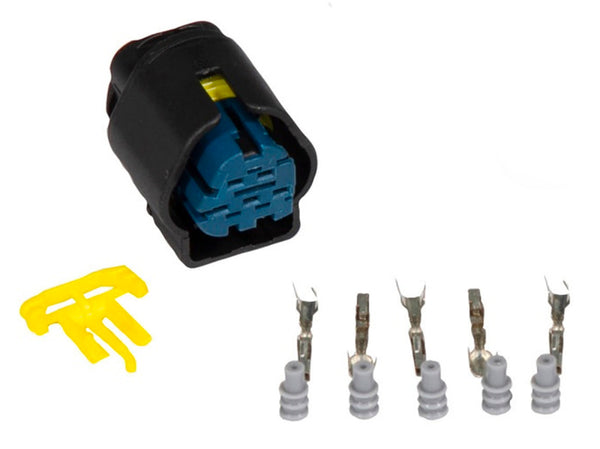 Haltech Bosch Oil / Temperature Sensor Plug & Pins - Bull Strap