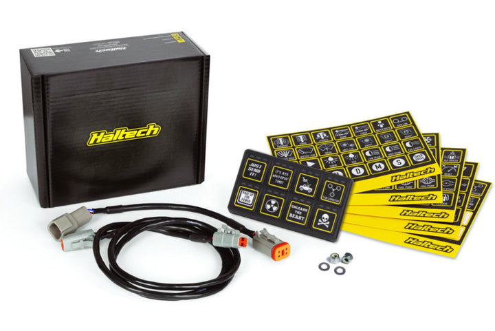 Haltech CAN Keypad 8 Button (2x4) - Bull Strap