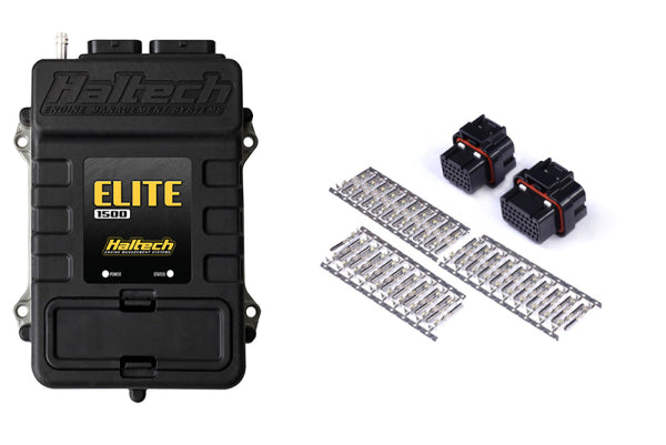 Haltech Elite 1500 ECU w/Plug and Pin Set - Bull Strap