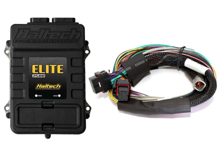 Haltech Elite 2500 Basic Universal Wire-In Harness ECU Kit - Bull Strap