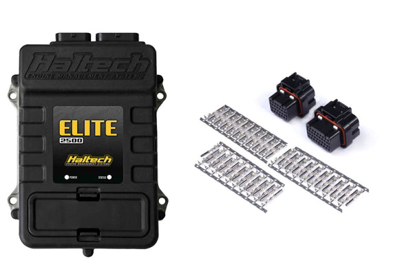 Haltech Elite 2500 ECU & Plug and Pin Set - Bull Strap