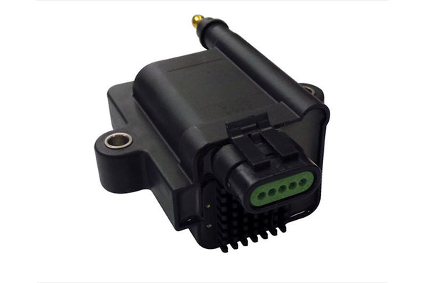 Haltech High Output IGN-1A Inductive Coil w/Built-In Ignitor w/Plug & Pins - Bull Strap