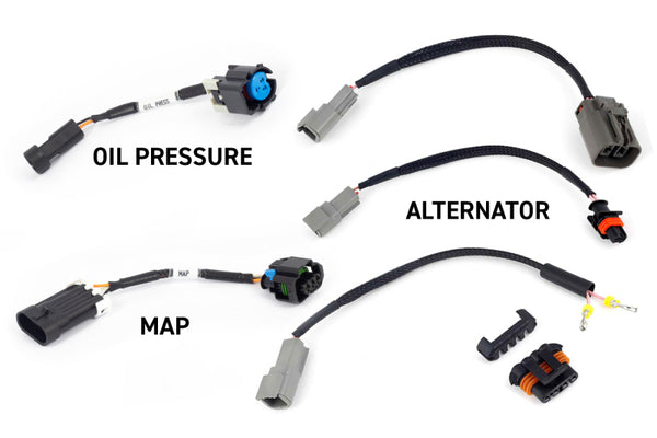 Haltech NEXUS Rebel LS Gen IV 6-Pin DBW Throttle/EV6 Injectors/Manual Transmission - Bull Strap