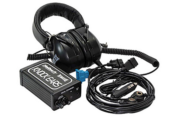Haltech Pro Tuner Knock Ears Kit w/2 Sensors - Bull Strap