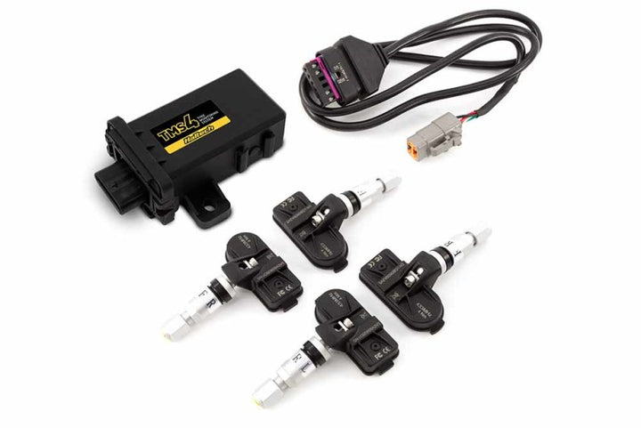 Haltech TMS-4 - Tire Monitoring System w/ Internal Sensors - Bull Strap