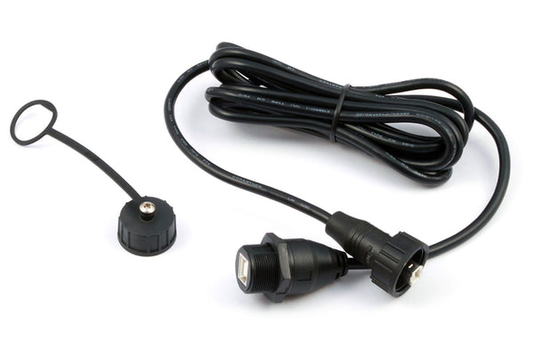 Haltech Waterproof 8ft Elite USB Extension Cable - Bull Strap