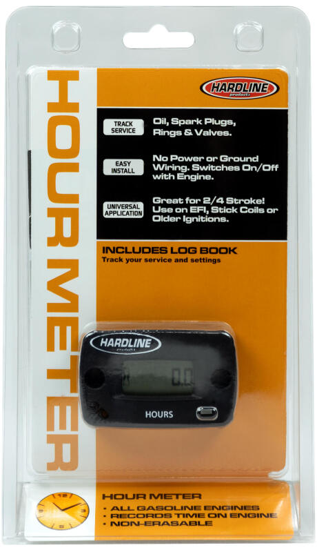 Hardline Hour Meter For Gasoline Engines - Bull Strap