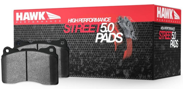 Hawk 16-18 Porsche Macan HPS 5.0 Street Rear Brake Pads - Bull Strap