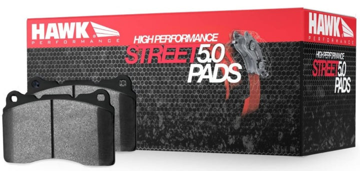 Hawk 19-20 BMW Z4 Toyota Supra HPS 5.0 Street Rear Brake Pads - Bull Strap