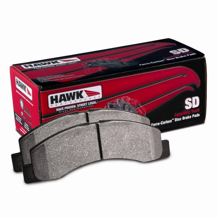 Hawk Dodge B1500 VanDurango/1500 Pickup/1500 Van / Ford / Lincoln LTS Street Front & Rear Brake Pad - Bull Strap