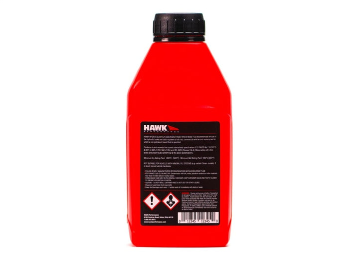 Hawk Performance Street DOT 4 Brake Fluid - 500ml Bottle - Bull Strap