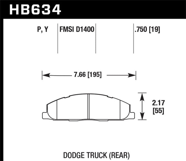 Hawk Super Duty Street Brake Pads - Bull Strap