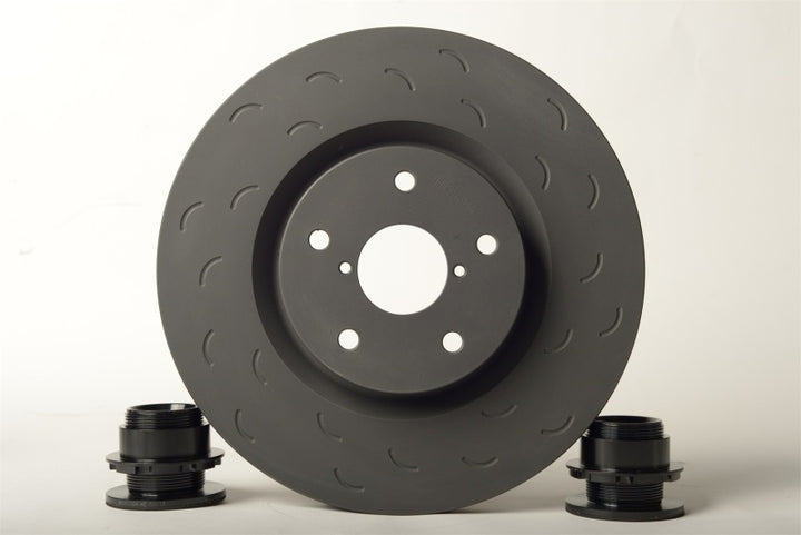 Hawk Talon 2009 Dodge Ram 2500 Slotted-Only Front Brake Rotor Set - Bull Strap