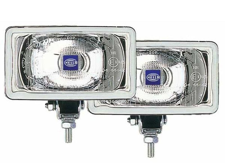 Hella 550 Series 12V/55W Halogen Driving Lamp Kit - Bull Strap