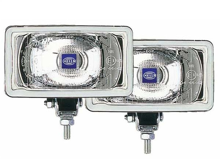 Hella 550 Series 12V/55W Halogen Driving Lamp Kit - Bull Strap