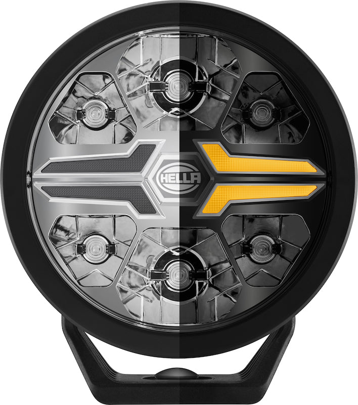 Hella Blade 6in LED Driving Lamp - (Set of 2) - Bull Strap