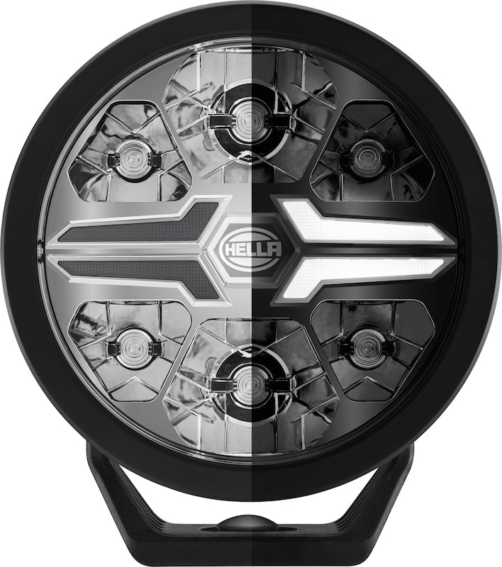 Hella Blade 6in LED Driving Lamp - (Set of 2) - Bull Strap